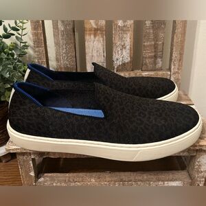 Rothy's Espresso Spot Textile The Original Slip On Sneakers Women’s US 7